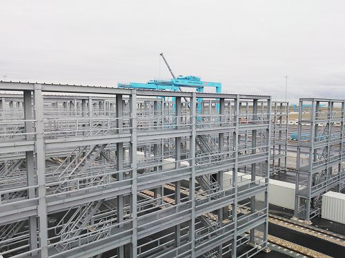 Reefer racks APMT Maasvlakte ll Container Terminal